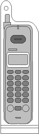 携帯カッパのイメージ図