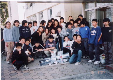 BDM S10タイムカプセルと貴生川小学校　2004卒業生　６年１組
